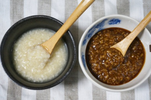 Koji seasonings (salt and soy sauce) for preservation
