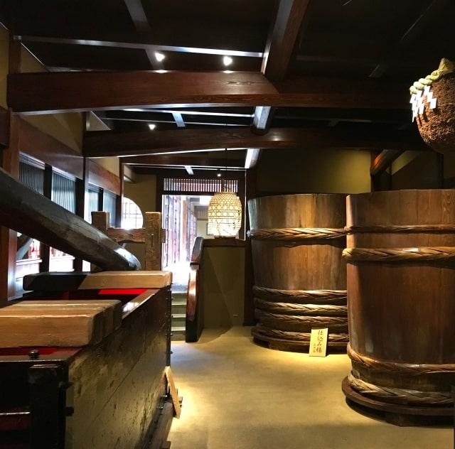 Méthode de production Saké saké-wooden-barrels