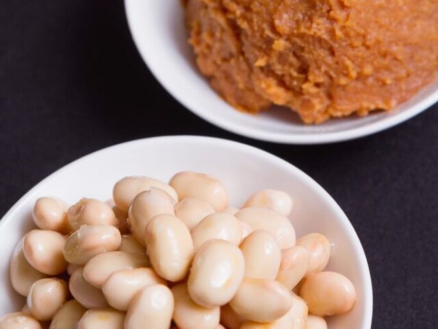 miso and soybeans