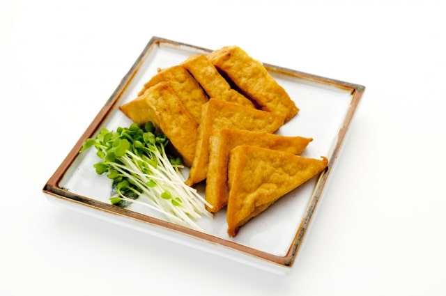 Tofu frit (Atsuage)